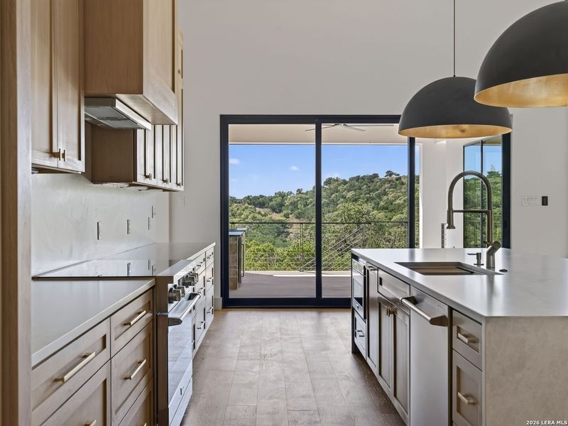 Furnished interior view inside a new home in , Boerne (Image 9).