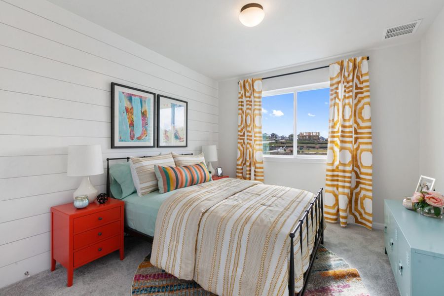 Furnished interior view inside a new home in Whisper Valley, Manor (Image 15).