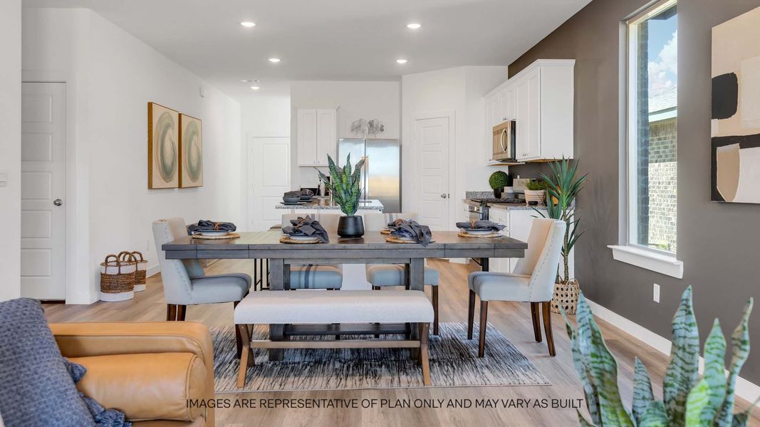 Furnished interior view inside a new home in Overlook West, Wolfforth (Image 11).