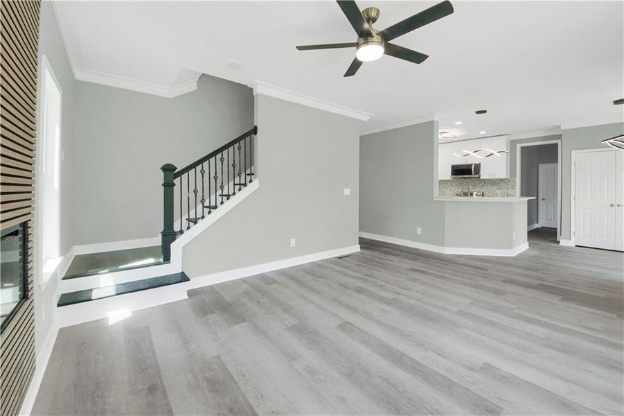 Spacious, unfurnished interior of a new home in , Snellville (Image 11).
