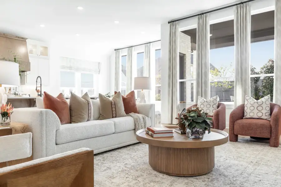 Representative Family Room - some options shown