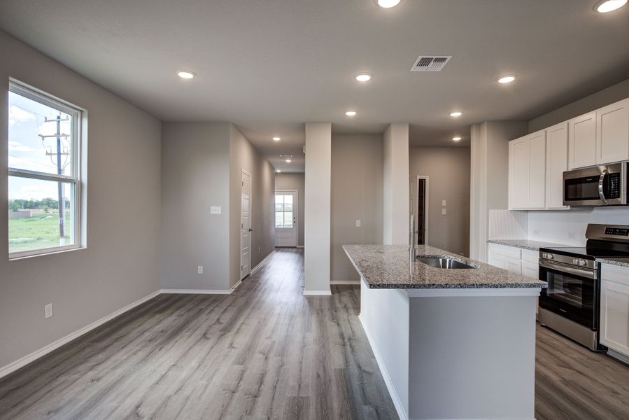 Representative furnished interior of a home built from the The Blanco A by Davidson Homes LLC in Applewhite Meadows, San Antonio (Image 7).