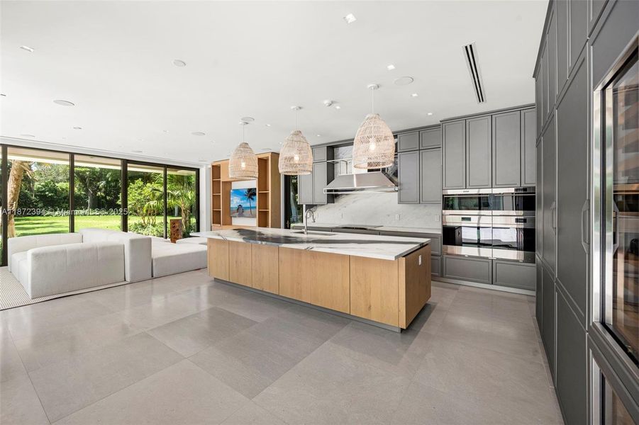 Furnished interior view inside a new home in , Coral Gables (Image 25).