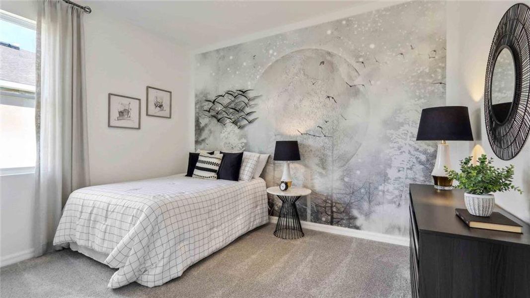 Furnished interior view inside a new home in Twisted Oaks, Wildwood (Image 20).