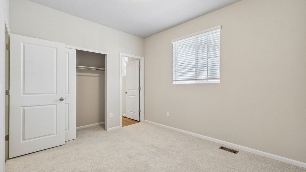 Spacious, unfurnished interior of a new home in Banning Lewis Ranch, Colorado Springs (Image 17). Spacious, unfurnished interior of a new home in Banning Lewis Ranch, Colorado Springs (Image 17).