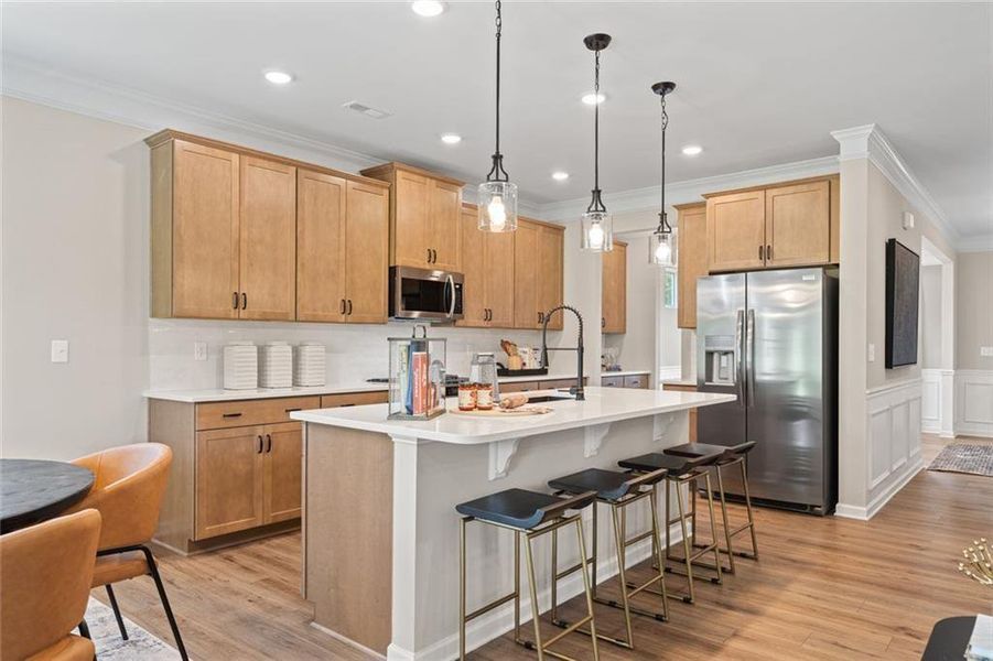 Furnished interior view inside a new home in Sagebrook, Powder Springs (Image 39).