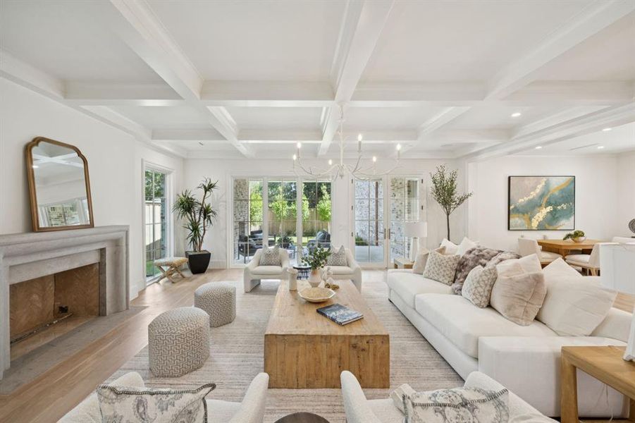 Furnished interior view inside a new home in , University Park (Image 8). Furnished interior view inside a new home in , University Park (Image 8).