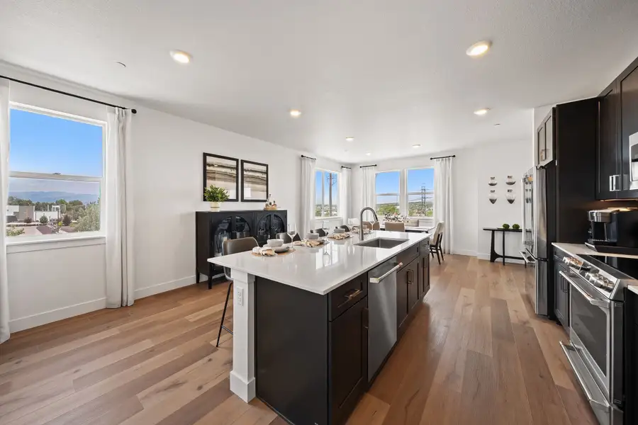 Furnished interior view inside a new home in Berkeley Villas, Denver (Image 3).