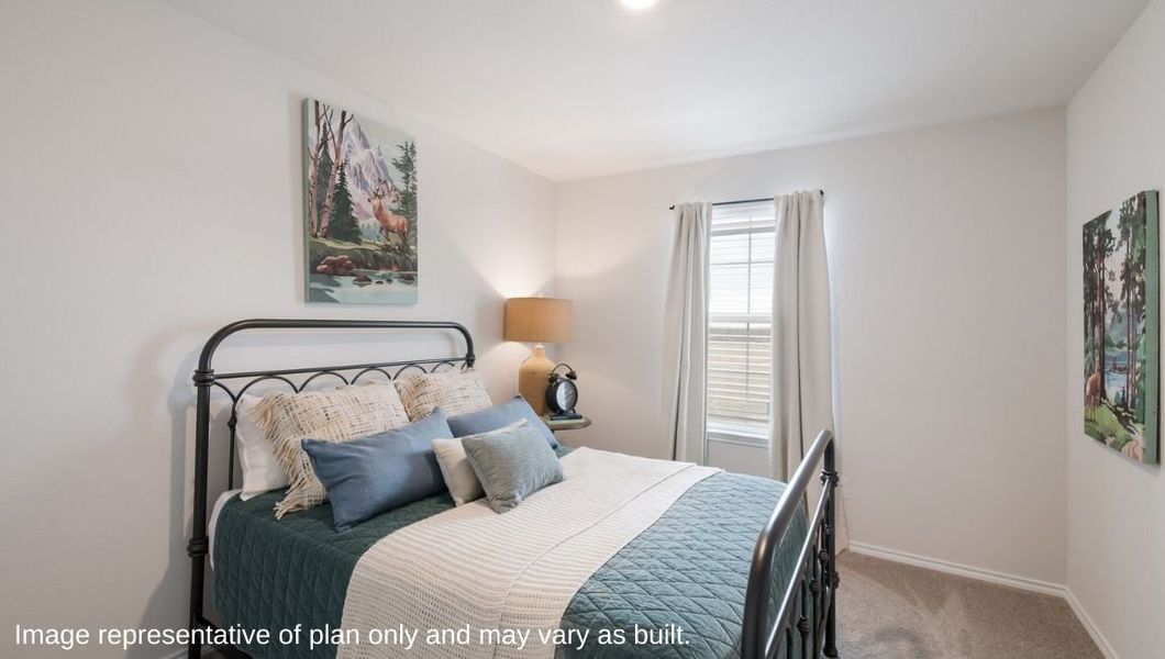 Furnished interior view inside a new home in Blue Ridge Ranch, San Antonio (Image 26).