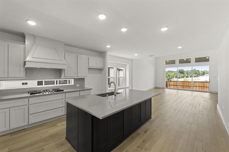Furnished interior view inside a new home in Trails at Cottonwood Creek, Rockwall (Image 12).