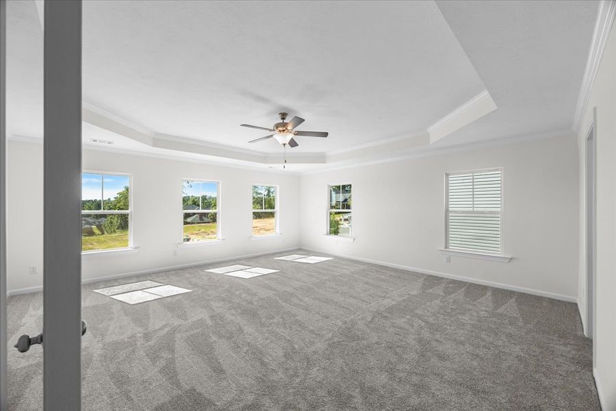 Spacious, unfurnished interior of a new home in Forrest Bluff, North Augusta (Image 27). Spacious, unfurnished interior of a new home in Forrest Bluff, North Augusta (Image 27).