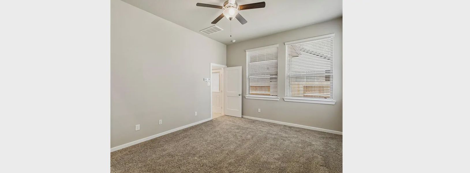 Representative unfurnished interior of a home built from the Rowen by Chesmar Homes in Wood Leaf Reserve, Tomball (Image 8).
