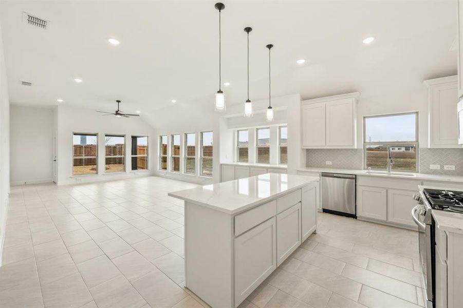 Furnished interior view inside a new home in Grand Heritage, Lavon (Image 6).