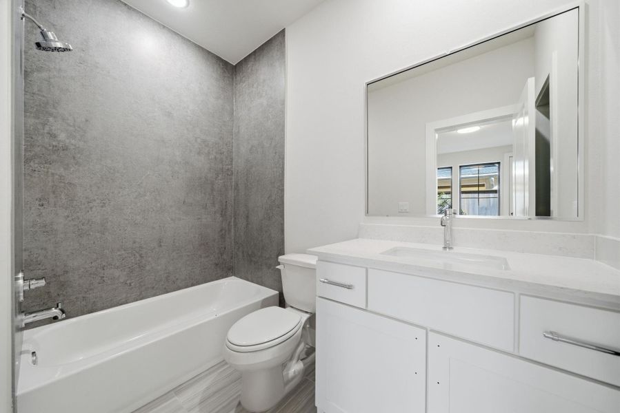 Furnished interior view inside a new home in Spring Valley Creek, Houston (Image 10).