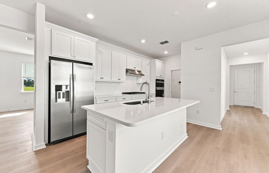 Furnished interior view inside a new home in Del Webb Sunchase, Parrish (Image 11).