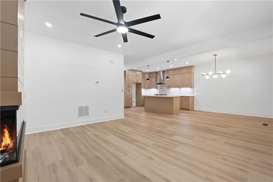 Spacious, unfurnished interior of a new home in , Atlanta (Image 15). Spacious, unfurnished interior of a new home in , Atlanta (Image 15).