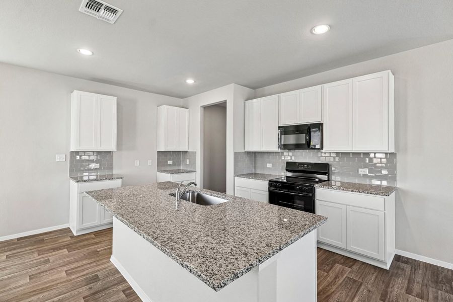 Furnished interior view inside a new home in Edgebrooke, Pflugerville (Image 6).