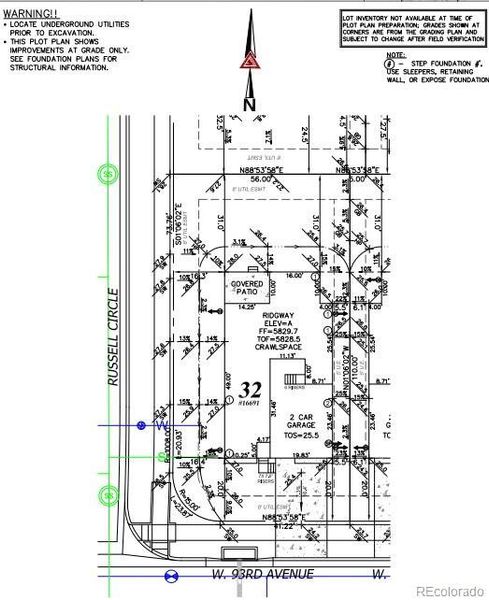 Plot Plan