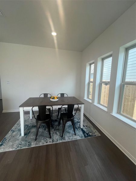 Furnished interior view inside a new home in , San Marcos (Image 11).