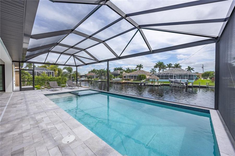 Exterior details and patio area of a home in , Cape Coral (Image 22).