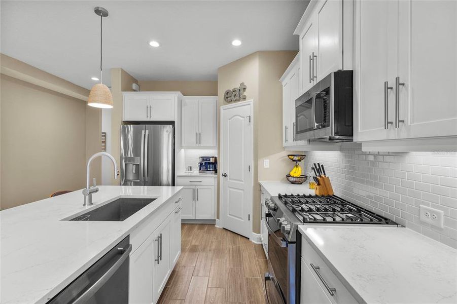 Furnished interior view inside a new home in , Nokomis (Image 17).