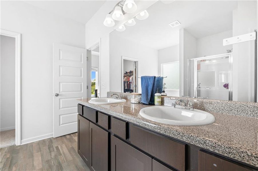 Furnished interior view inside a new home in , Adairsville (Image 23).