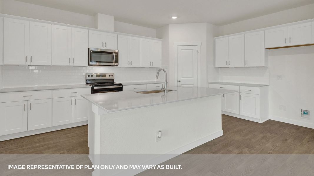 Representative furnished interior of a home built from the The Grayson by D.R. Horton in Sonoma Oaks, Fredericksburg (Image 9).
