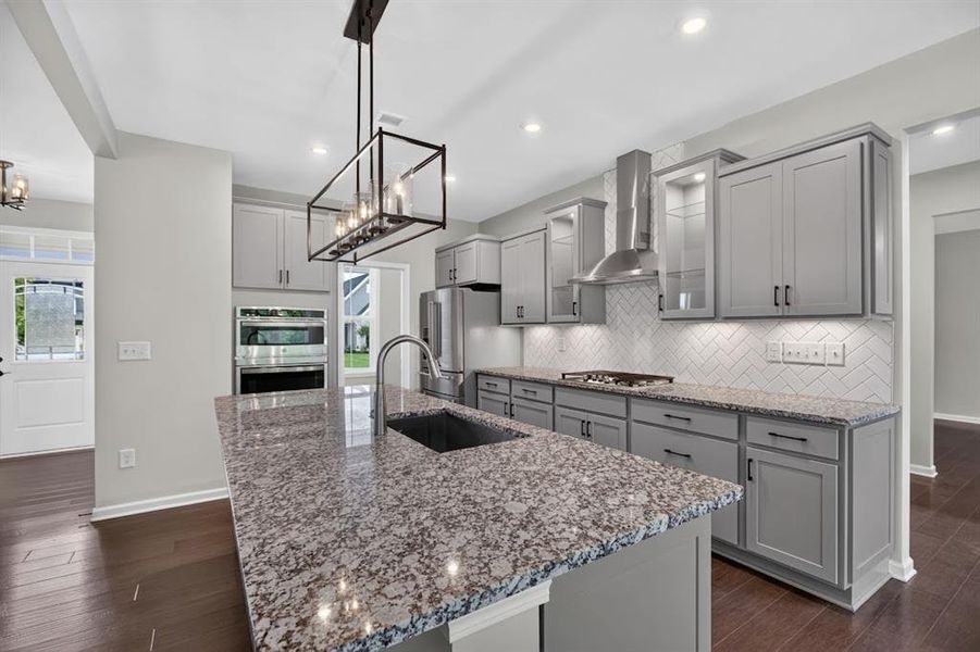 Furnished interior view inside a new home in Pickens Bluff, Hiram (Image 12).