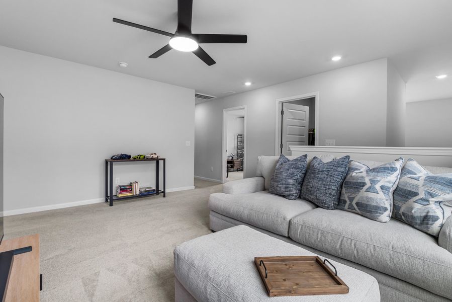 Furnished interior view inside a new home in Heron's Walk at Summers Corner, Summerville (Image 16).