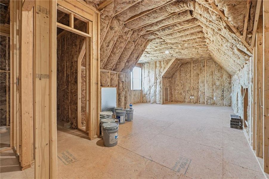 In-progress construction of a new home in , Canton, GA (Image 55).