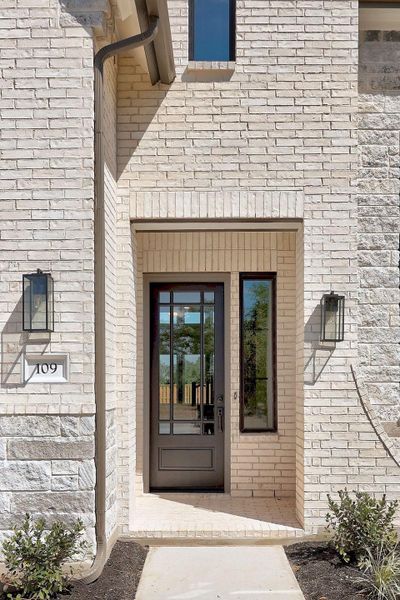 Exterior details and patio area of a home in Parmer Ranch, Georgetown (Image 3). Exterior details and patio area of a home in Parmer Ranch, Georgetown (Image 3).