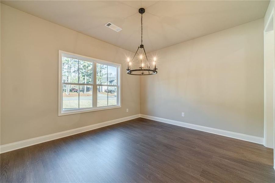 Spacious, unfurnished interior of a new home in , Monroe (Image 36).