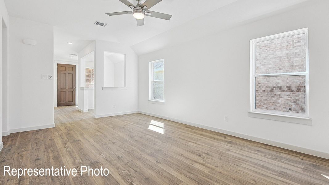 Furnished interior view inside a new home in Walden Pond, Forney (Image 7).