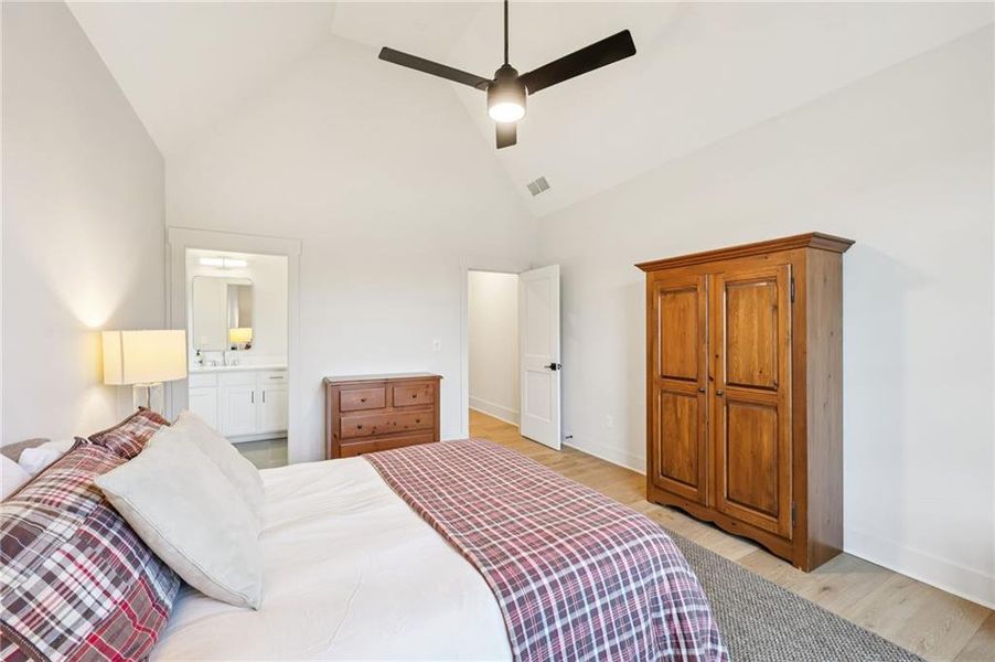 Furnished interior view inside a new home in , Roswell (Image 28). Furnished interior view inside a new home in , Roswell (Image 28).