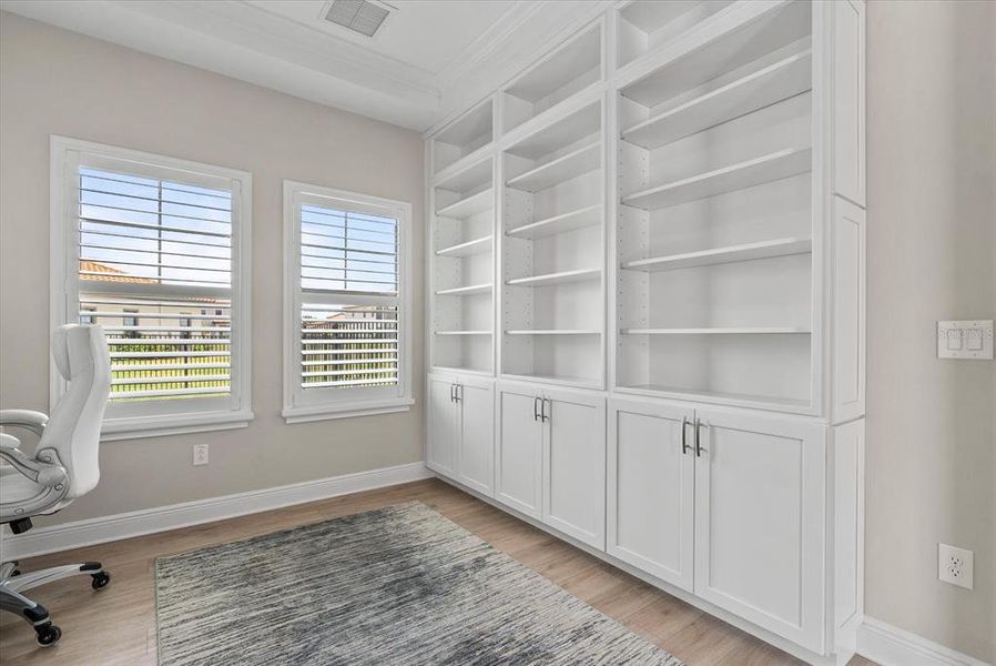 Furnished interior view inside a new home in Crosswind Ranch, Parrish (Image 47).