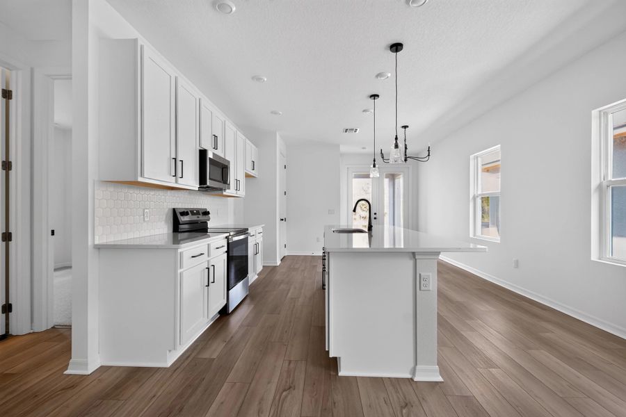 Furnished interior view inside a new home in Catamaran Cove, Rockledge (Image 6).