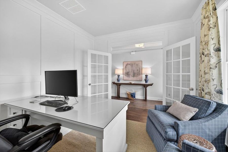 Furnished interior view inside a new home in Hemingway, Flowery Branch (Image 10).