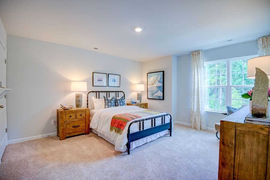 Representative furnished interior of a home built from the PENWELL by D.R. Horton in West New Bern, New Bern (Image 30).