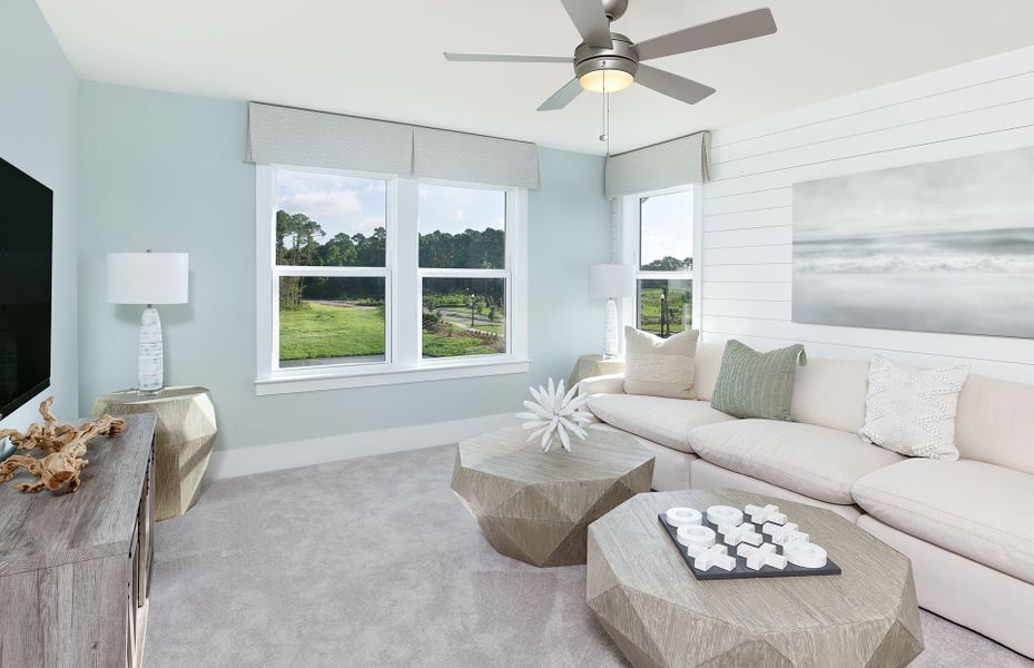 Representative furnished interior of a home built from the Palmary by Del Webb in Del Webb Ocean Isle Beach, Shallotte (Image 7).