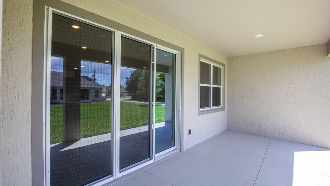 Representative exterior details of a home built from the Naples by Maronda Homes in Golden Gate, Naples (Image 3).