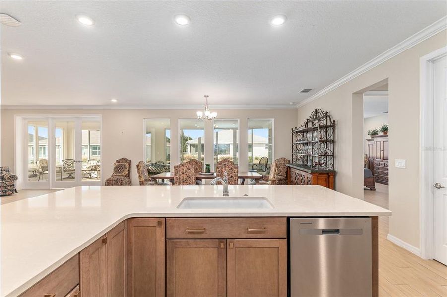 Furnished interior view inside a new home in , Ocala (Image 7).