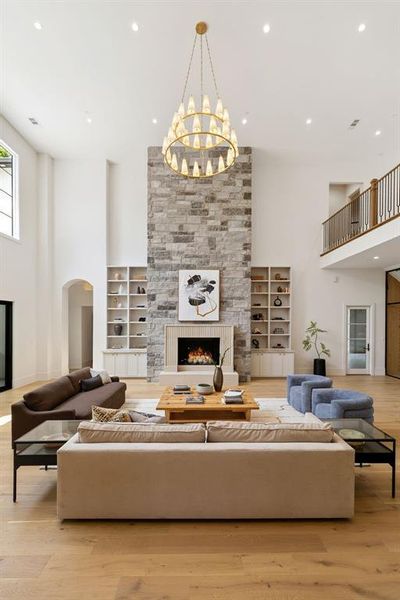 Furnished interior view inside a new home in , Dallas (Image 13).