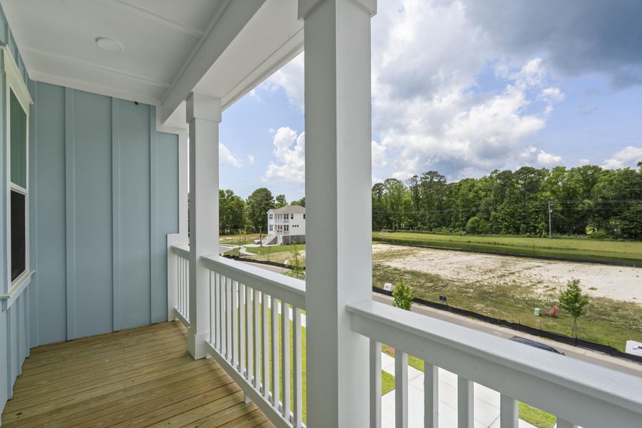 Exterior details and patio area of a home in Miller's Crossing, Johns Island (Image 20). Exterior details and patio area of a home in Miller's Crossing, Johns Island (Image 20).