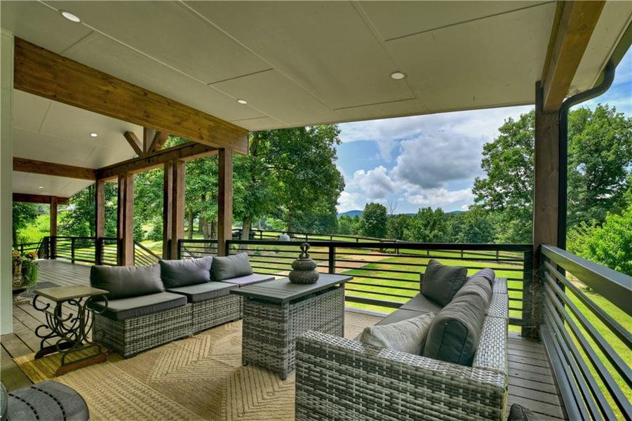 Exterior details and patio area of a home in , Ellijay (Image 44). Exterior details and patio area of a home in , Ellijay (Image 44).