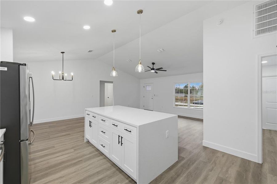 Furnished interior view inside a new home in , Ocala (Image 9).