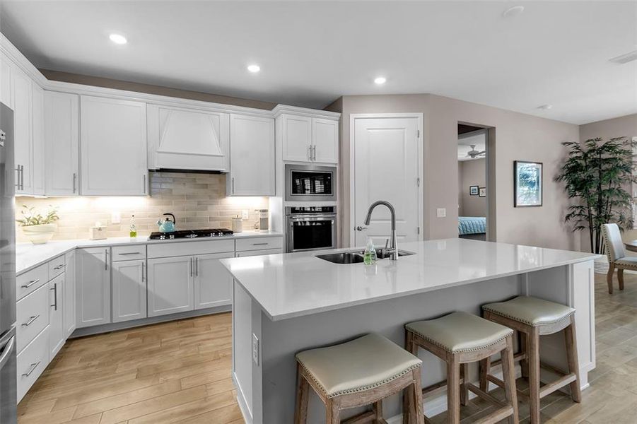 Furnished interior view inside a new home in , Parrish (Image 44).