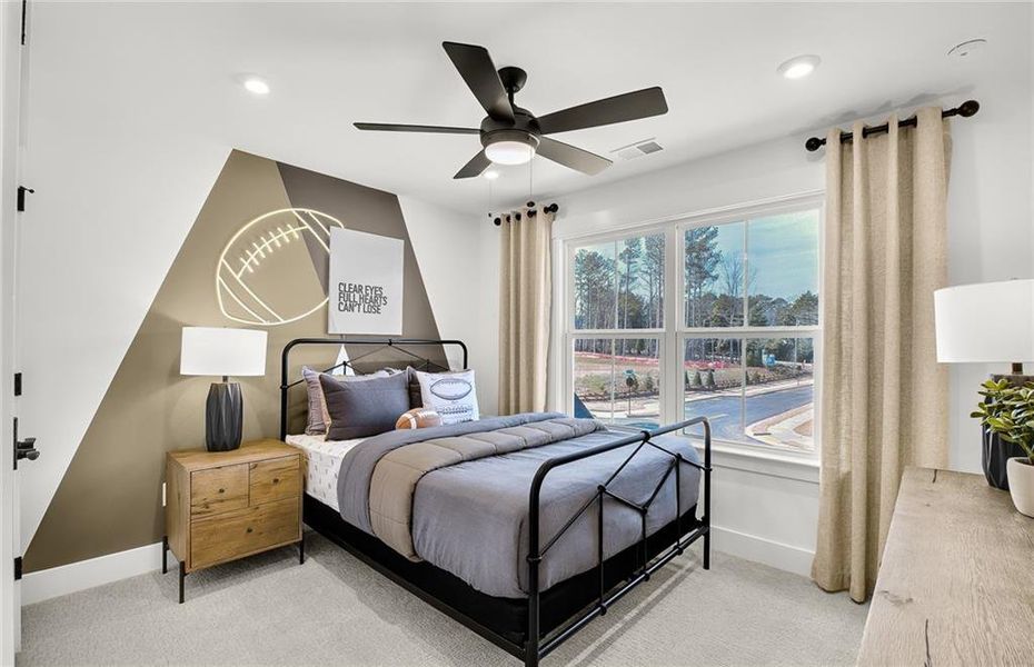 Furnished interior view inside a new home in Berkeley Mill, Cumming (Image 14).