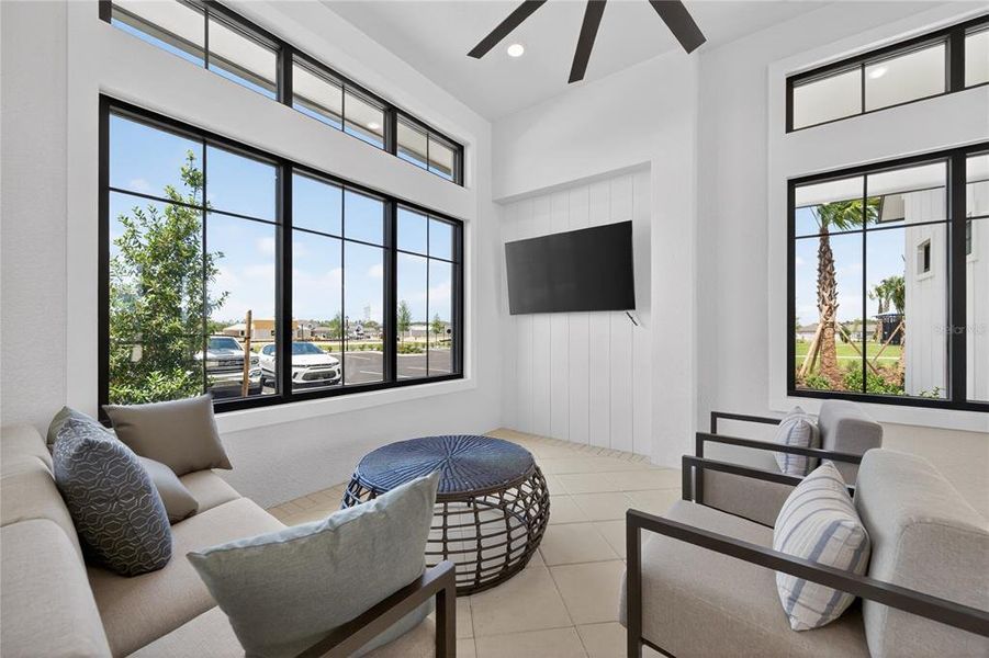 Furnished interior view inside a new home in Caldera, Spring Hill (Image 48).