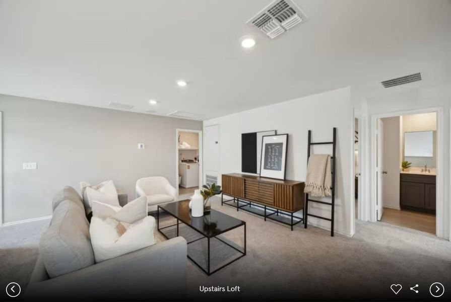 Interior photos- Photo of Centex model home with same floor plan, not of actual home listed.