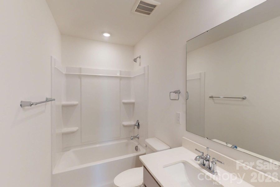 Secondary bathroom